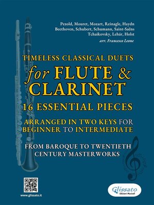 cover image of Timeless Classical Duets for Flute & Clarinet